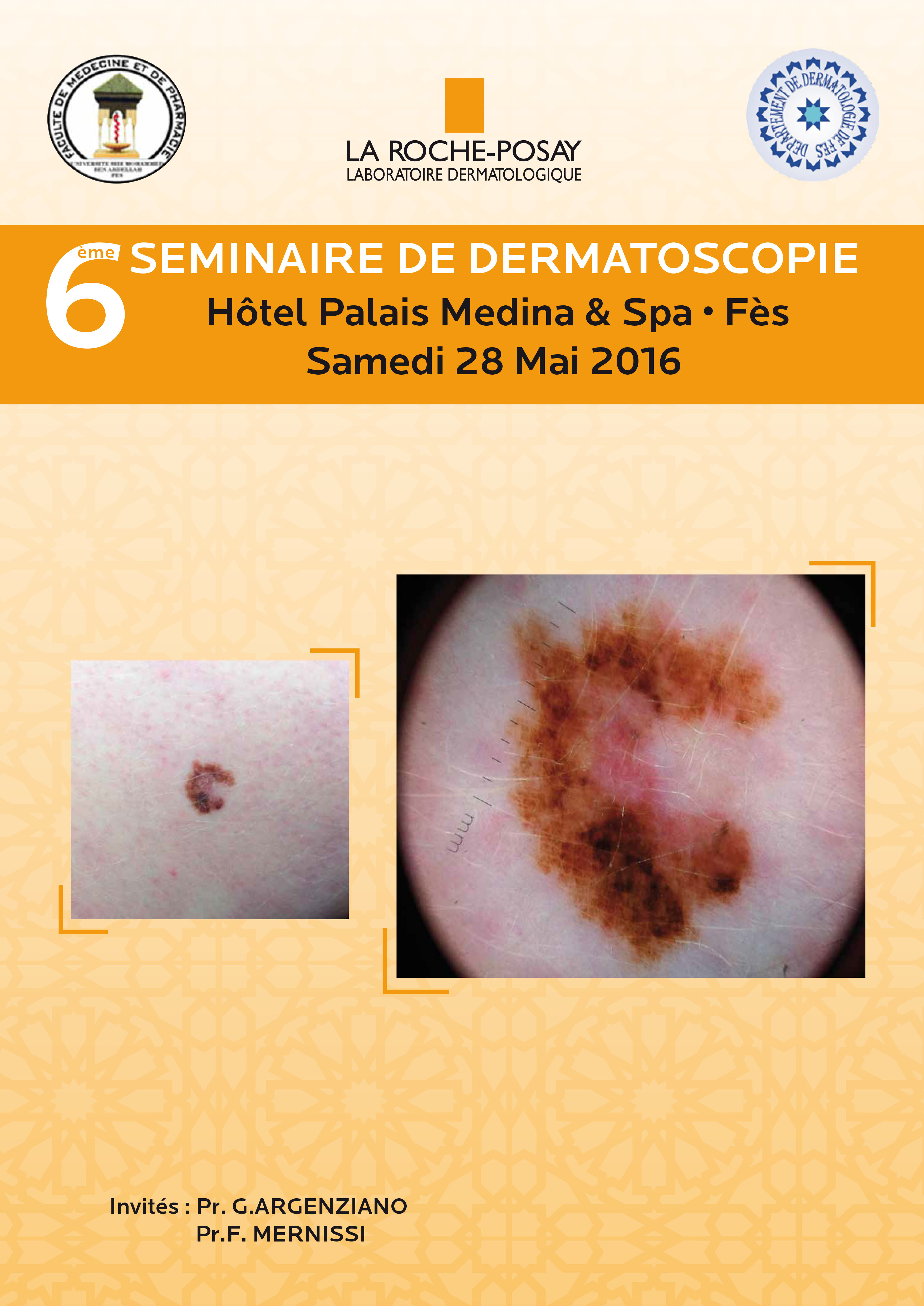 programme 5eme seminaire dermoscopie